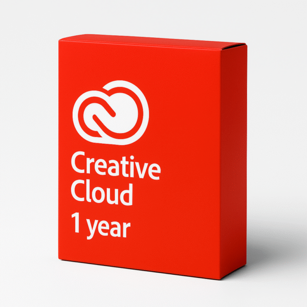 Creative Cloud 1 year - Windows and MAC